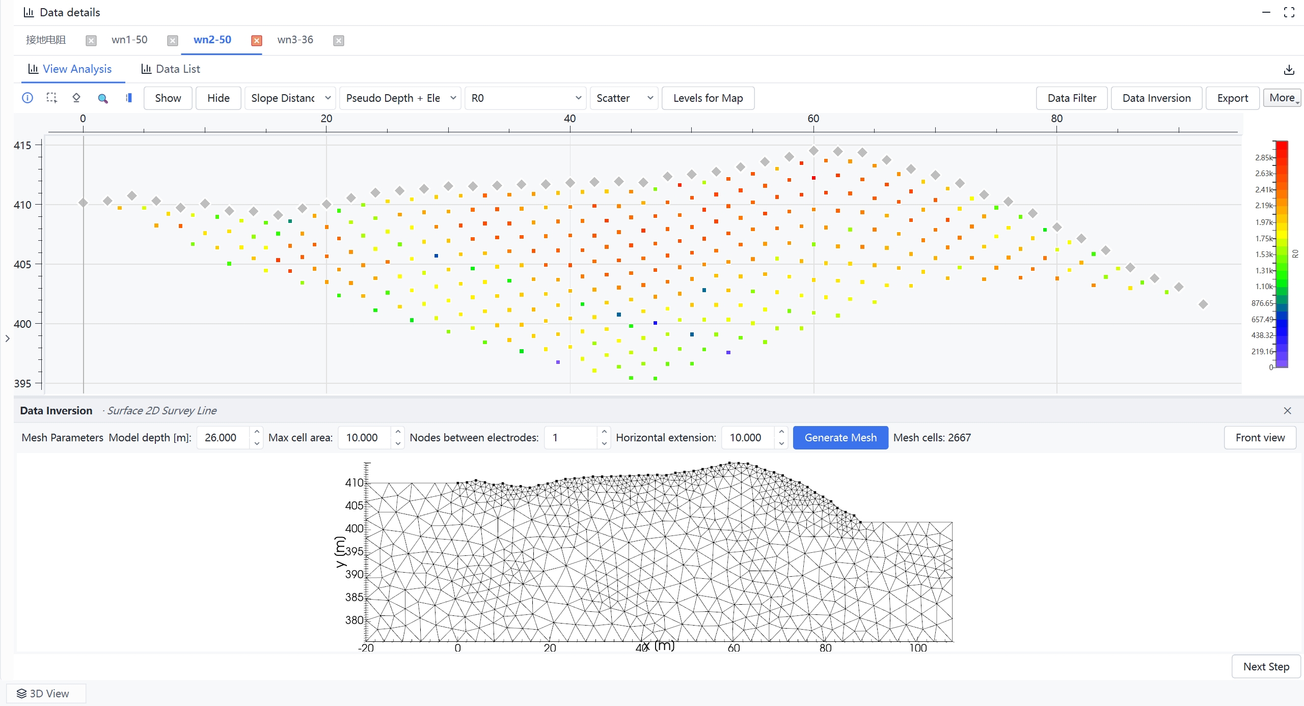 One-click inversion mesh generation